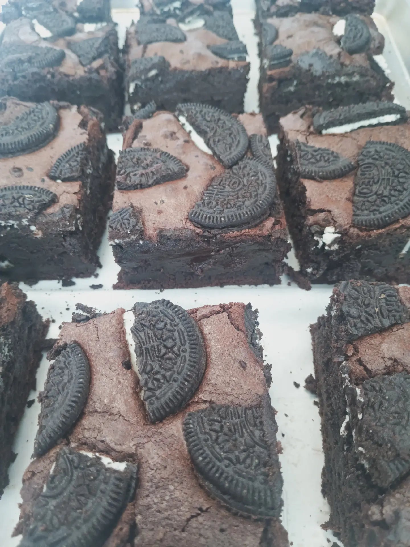 Oreo Fudgy Brownie