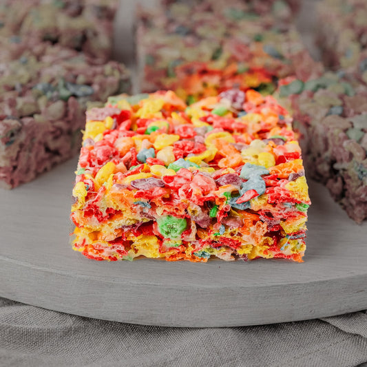 Fruity Pebble Rice Krispy Treat